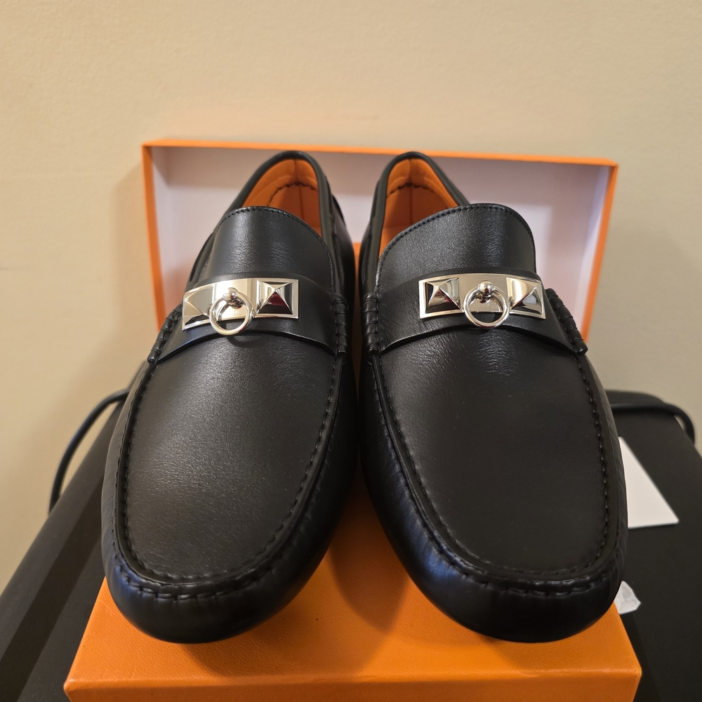 Hermes Irving Loafers
